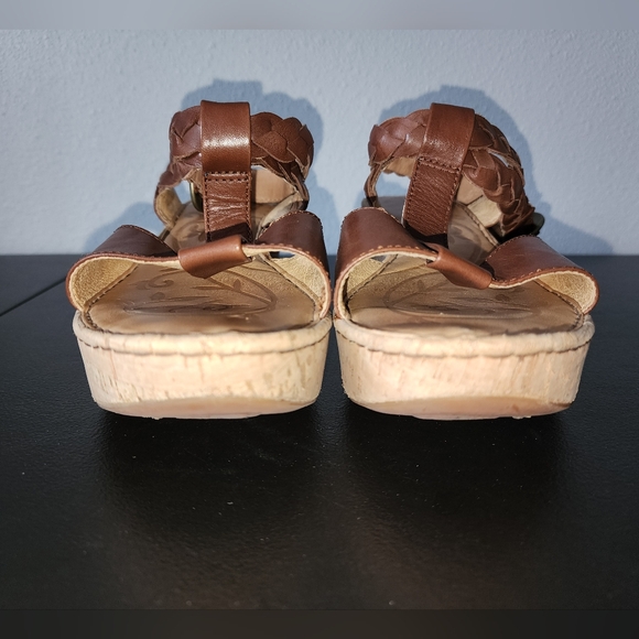 Born Laurene in Saddle Wedges Women's size 9 - Picture 6 of 8